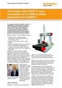 Case study:  Gli encoder ottici TONiC™ sono compatibili con le CMM di ultima generazione di COORD-3