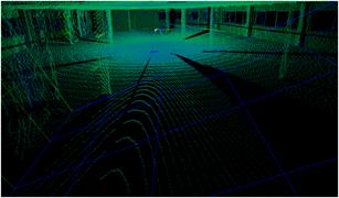 Perspective scan view using C-ALS MK3