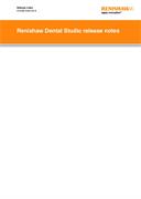 Release notes: Renishaw Dental Studio release notes
