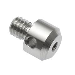 M4 to M2 stainless steel adaptor, L 5 mm