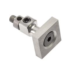 M4 tool datum block, tungsten carbide, L 19.5 mm