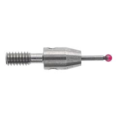 M2 Ø1 mm ruby ball star styli centre, tungsten carbide stem, L 8.5 mm