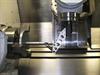 QC20-W telescoping ballbar performing test on CNC lathe