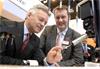 Alan Duncan visits Renishaw at MACH 2008
