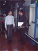 Markus Forster, works manager of ZBG, and Michael Vogt, Renishaw Gmbh