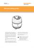 RP3 tool setting probe data sheet