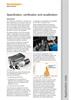Application note: Specification, certification, recalibration