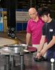 Claudio Bartali (left) has seen impeller inspection time reduced by a factor of four