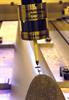 Probe measures size and angularity of holes