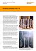 Air bearing production given a lift