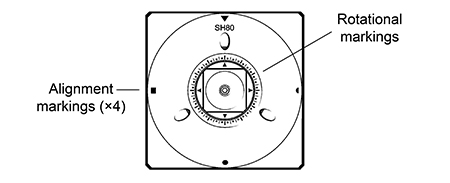 SH80 markings