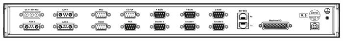 UCC T3 rear panel