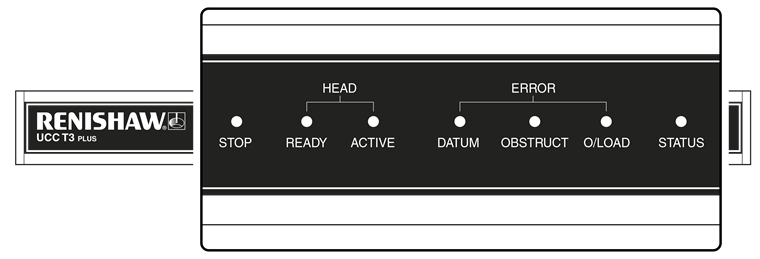 Visual diagnostics - front panel with zoom - UCC T3 PLUS