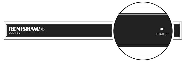 Visual diagnostics - front panel with zoom - UCC T3-2