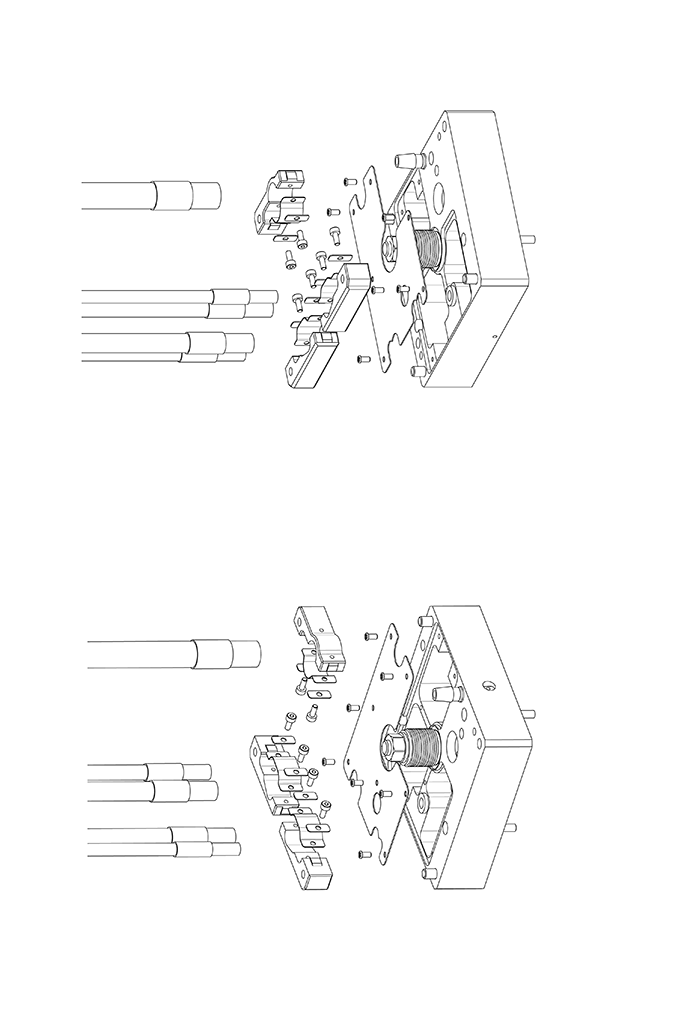 KM2 male kinematic installation