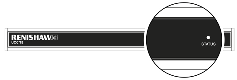 Visual diagnostics - front panel with zoom - UCC T5
