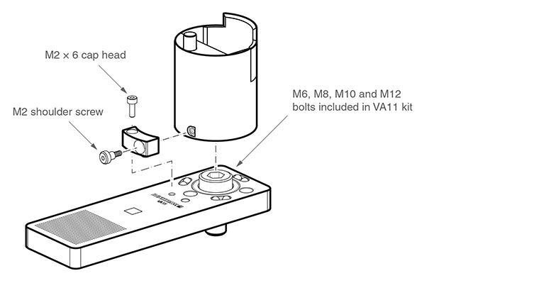 Fitting VA11 calibration artefact to CMM