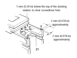 ACR1 autochange rack - finding the port centre