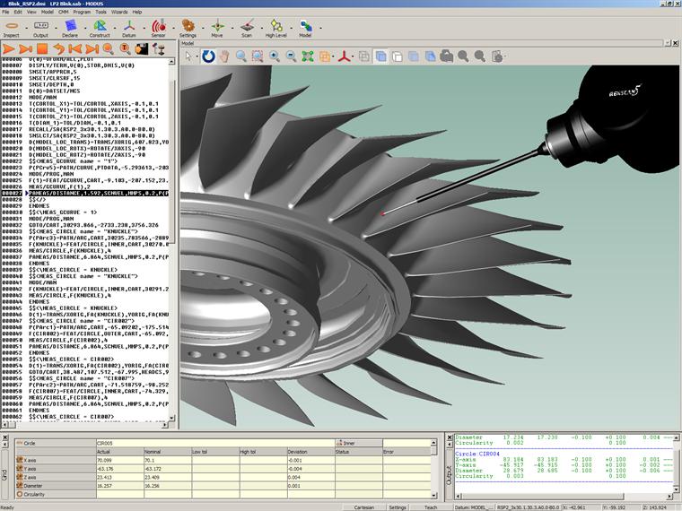 MODUS software - full blisk RSP2