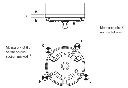 ACR1 autochange rack - head centerline