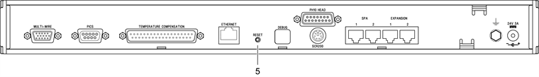 UCC T3 PLUS_UCC S3 rear panel - reset button