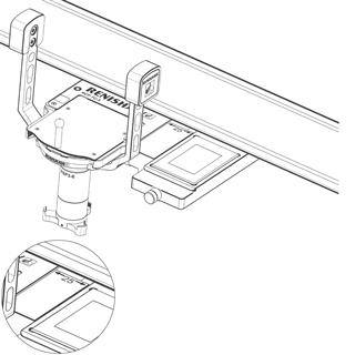 Positioning RSP3-6 next to SFP1 calibration plate