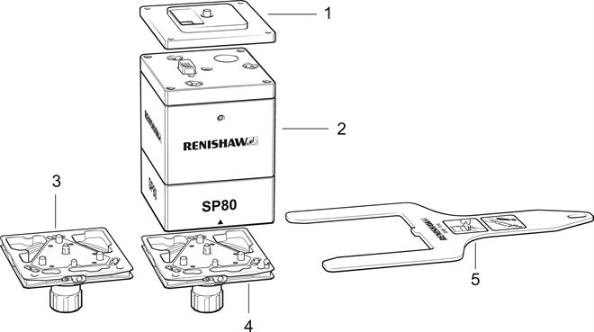 SP80 probe kit - labelled