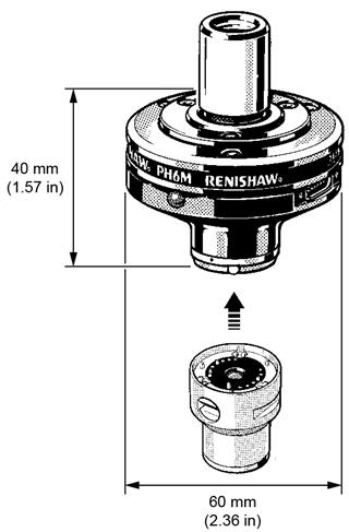 PH6M dimensions - labelled