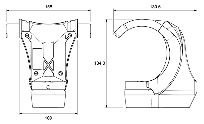 Technical drawing: Technical drawing: RFP dimensions