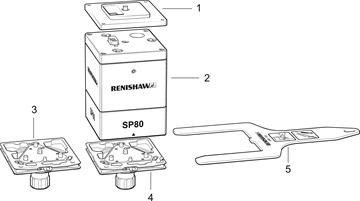 SP80 probe kit - labelled