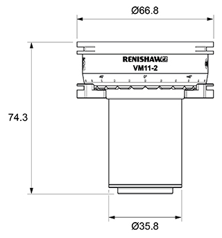 VM11-2 dimensions