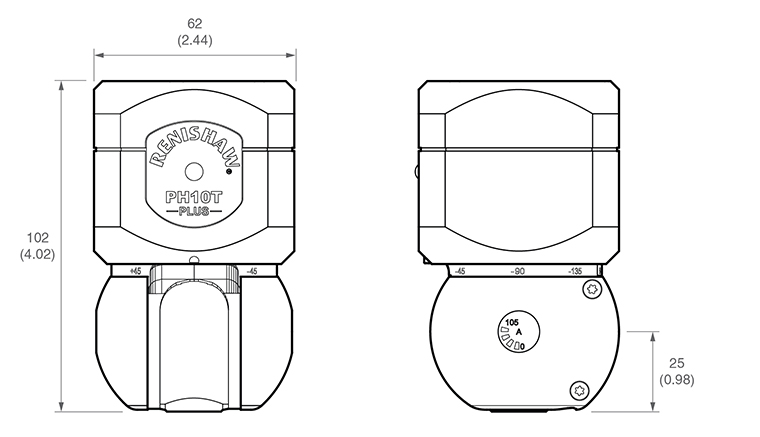 PH10T PLUS dimensions