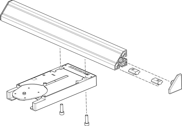 Fitting VPCP to the MRS rail