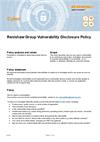 Renishaw Group Vulnerability Disclosure Policy