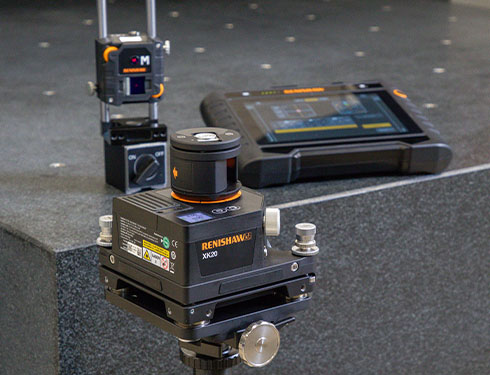 Measuring level with the XK20 alignment laser