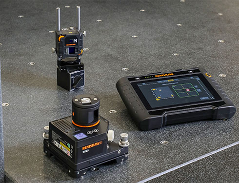 XK20 system flatness measurement set up