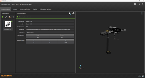 MODUS IM DMIS Environment manager
