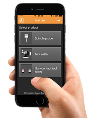 Smartphone GoProbe app
