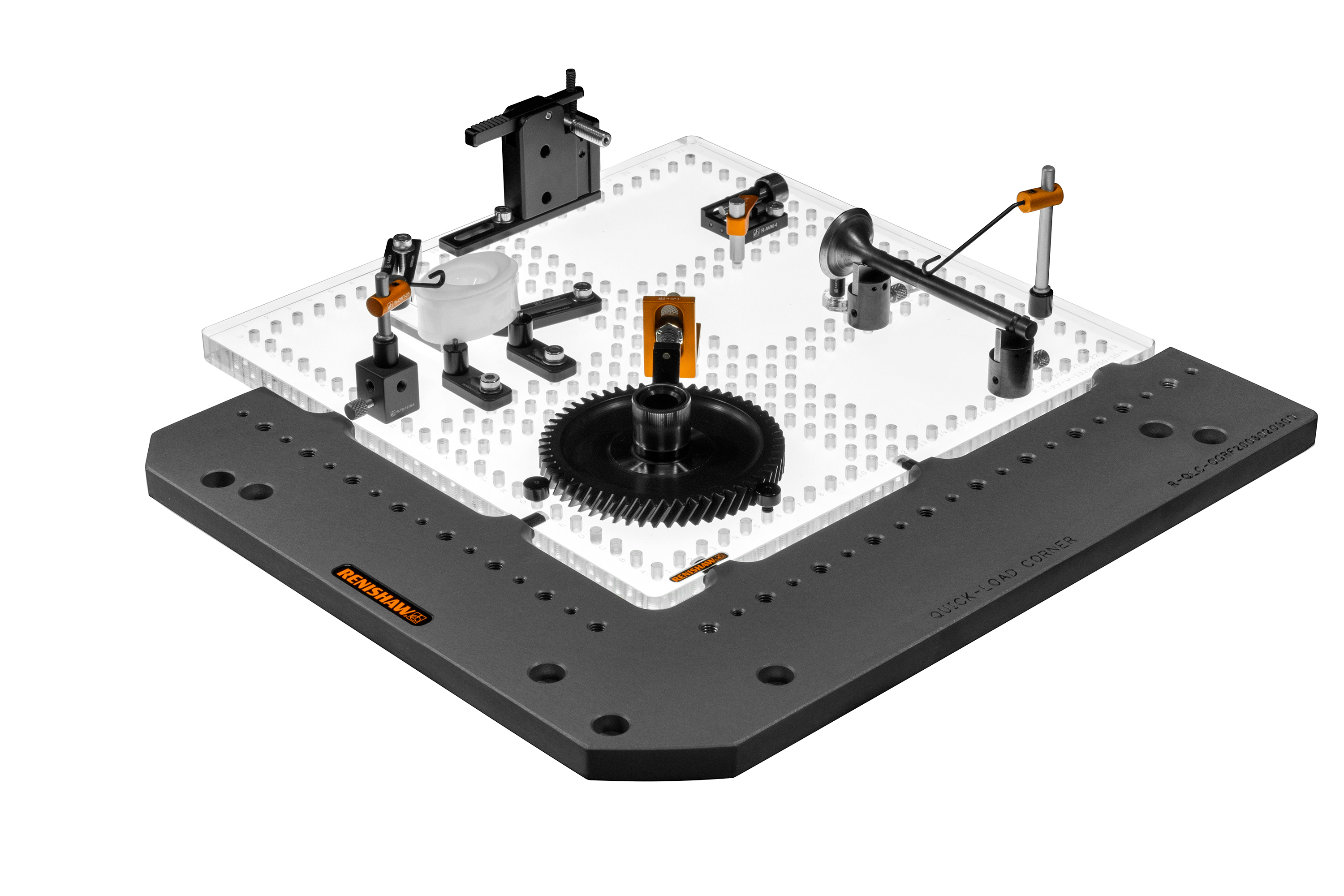 QuickLoad™ corner vision fixture set up