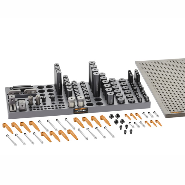 Product R Kc C2b 6 M6 Cmm Clamping Kit B With 450 Mm 450 Mm Aluminium Plate