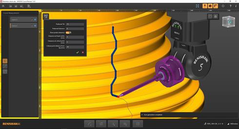 MODUS planning suite - schizzo di curva