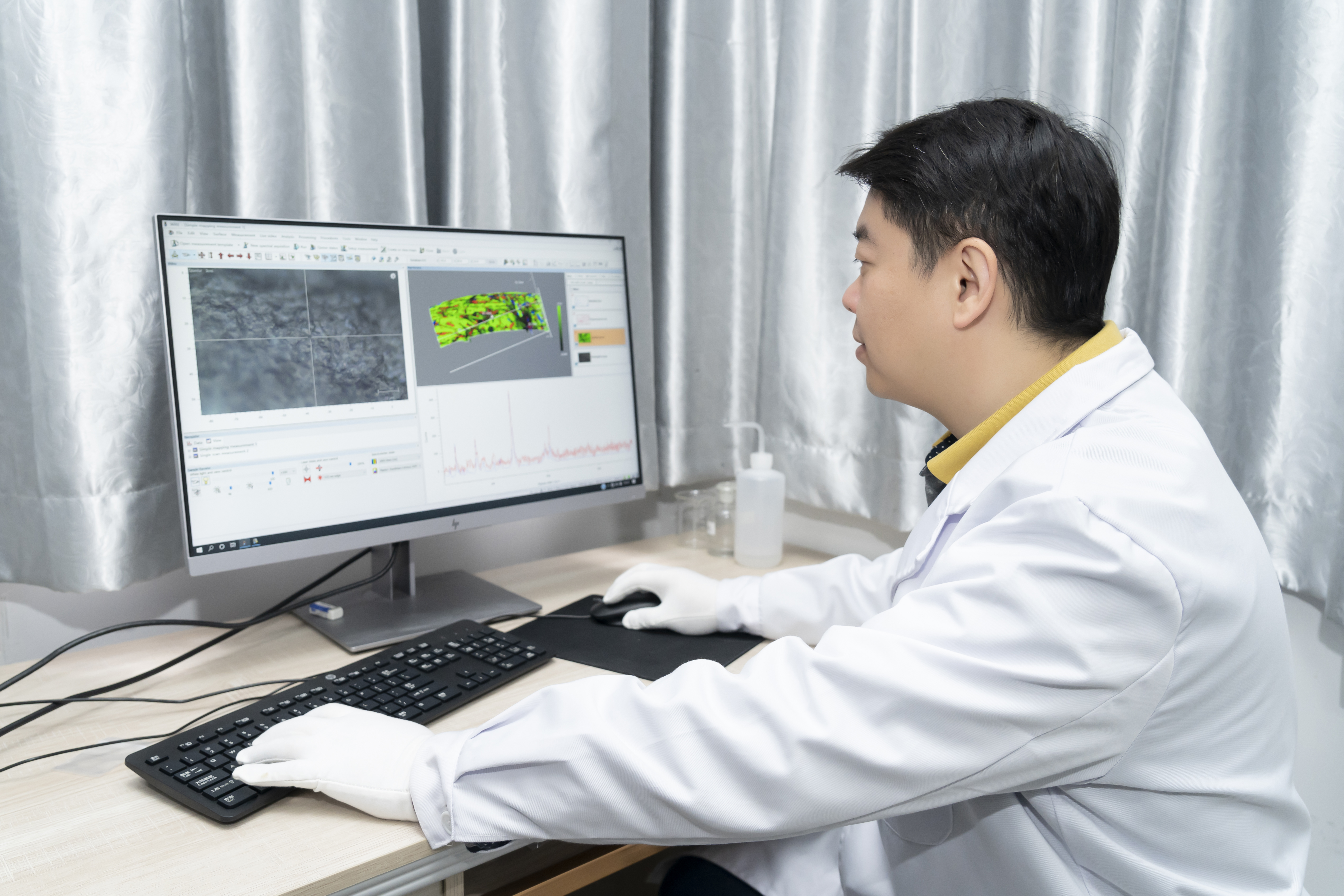 Guangzhou Panyu Polytechnic - Easy to use software interface for the Renishaw Raman spectrometer
