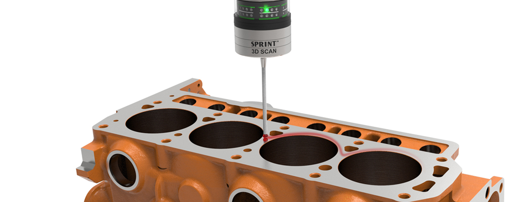 Sprint orange blisk and probe