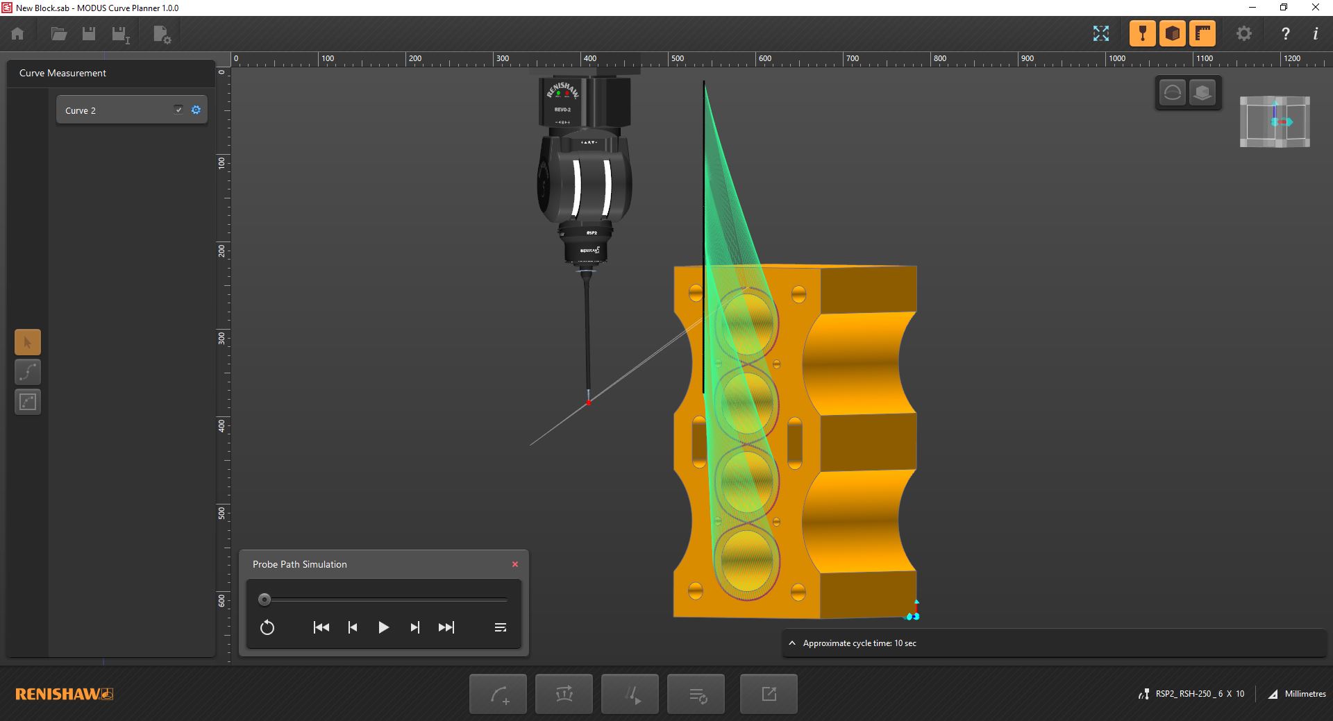 Enhanced Access Capability For The Revo 5 Axis Measurement System