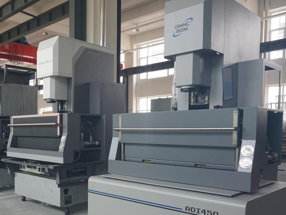 EDM machines at DMNC factory