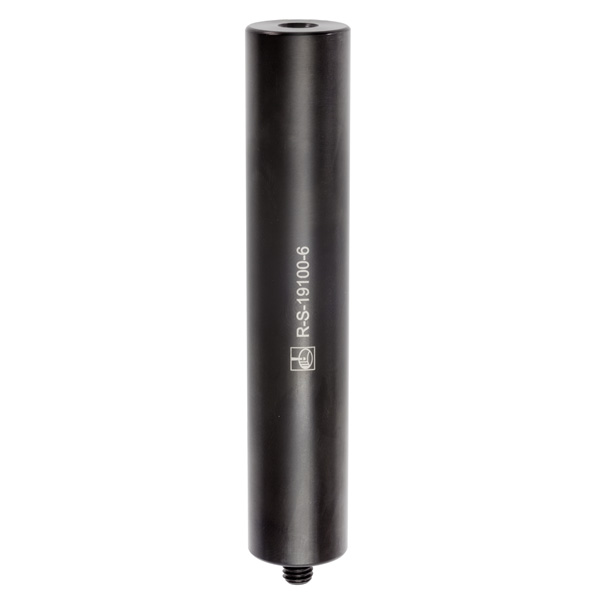 Product R-S-19100-6, Ø19 mm × 100 mm steel standoff with M6 thread