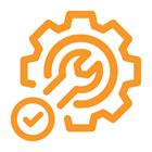 Icon illustrating installation