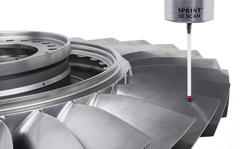 3D scanning boosts accuracy and efficiency of bladed disk milling process