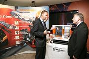 Chris Pockett (l) with Business Minister Mark Prisk
