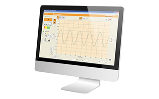 PC monitor displaying screen of QuickView software